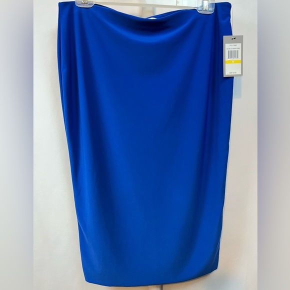 Chaus Dresses & Skirts - NWT. Chaus Royal Blue Stretch Knee Length Skirt Size M